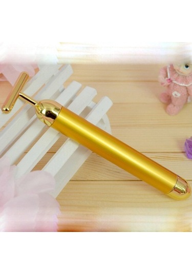 Profesyonel Elektrikli Kas Masajı Cihazı - Altın D6yyej Altın