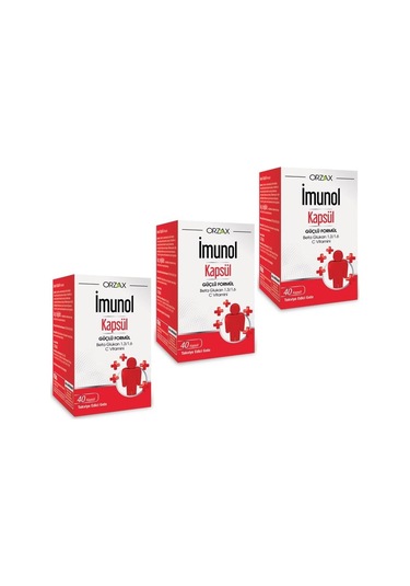 Imunol 40 Kapsül 3Adet