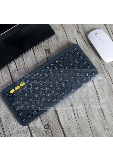 Jrc T20703 Dizüstü Klavye Filmi Logitech K380 İçin Kablosuz Bluetooth Klavye Şeffaf Film
