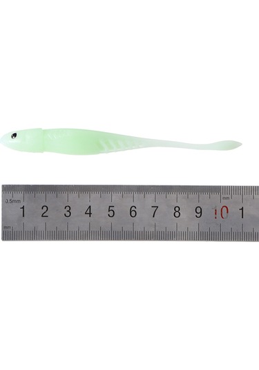 Maiyame 11cm 6.5g Plastik Yumuşak Balık Yemleri - 3 Renkli, Parlak Işıklı, Gerçekçi 3d Gözlü, Kaliteli Squidding Enstrümanı