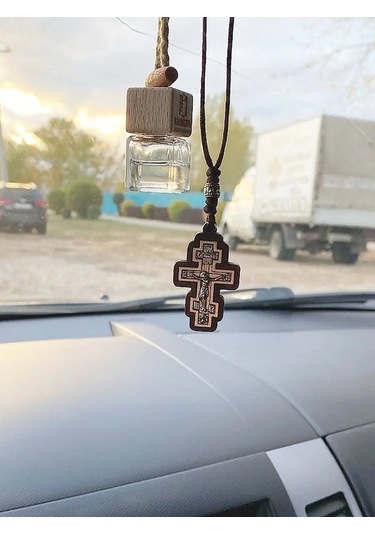 Sanin Ortodoks Araba Ahşap Haçı 158990331