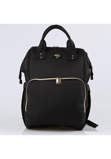 M&Y Go Anne Bebek Bakım Sırt Çantası 6610 Siyah