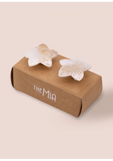 The Mia Sedef Çekmece Ve Dolap Kulbu 2li Set Klp23 Krem