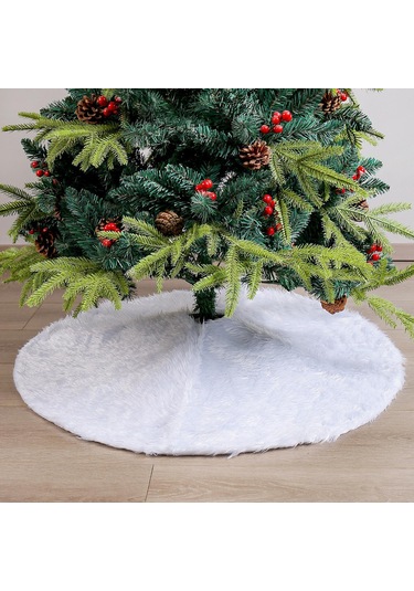 Suntek Yatak Odası Ev Kapısı İçin Peluş Yılbaşı Ağacı 90 Cm