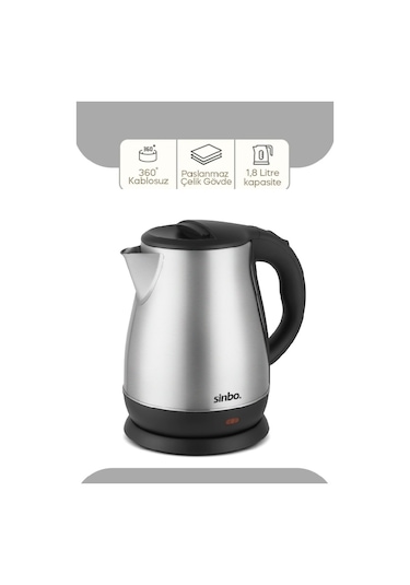 Sinbo SK-8028 1500 W 1.8 L Çelik Kettle