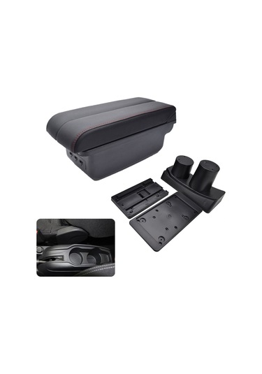 Peugeot 301 Citroen C-Elysee 2014-2016 Delmesiz Vidasız Kol Dayama Kolçak