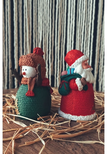 Kardan Adam Noel Baba Yılbaşı, New Year, Yeni Yıl Hediye Biblo 01