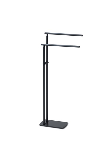 Florida Ayaklı Havluluk, İkili, 15.3 X H89.9 X 39cm - Mat Siyah