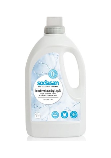 Sodasan Sensitive Sıvı Çamaşır Deterjanı 1500 ML