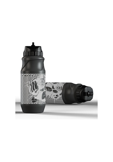 Enlee 650 Ml Dağ Bisikleti Su Şişesi Bpa Içermez Fda Sertifikası Olmadan - Orangutan/Gri