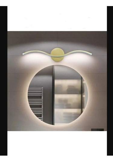 Kıvrım Model Modern Led Beyaz Işık Ultra Power Led Avize -