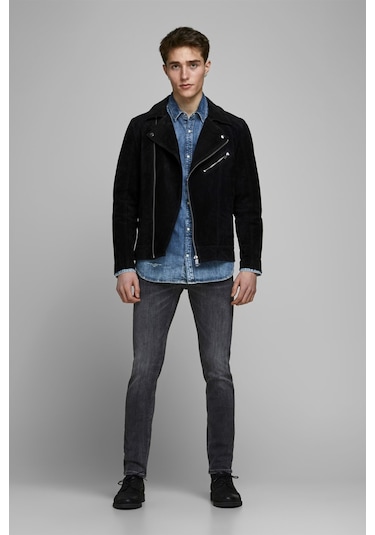 Jack & Jones Erkek Slim Jean Glenn Kot Pantolon - 12159030 001