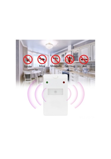 Xiyyadms Ev Elektromanyetik Sinyal Fare, Sinir, Atıcı - 220v Avrupa Standartı Beyaz