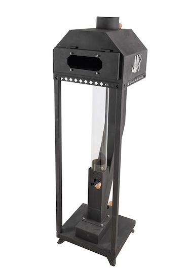 A003 60'lık Fırınlı Alev Lambası Pelet Soba