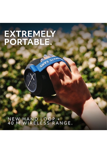 Ultimate Ears Wonderboom Play Taşınabilir Su Geçirmez Bluetooth Hoparlör Siyah