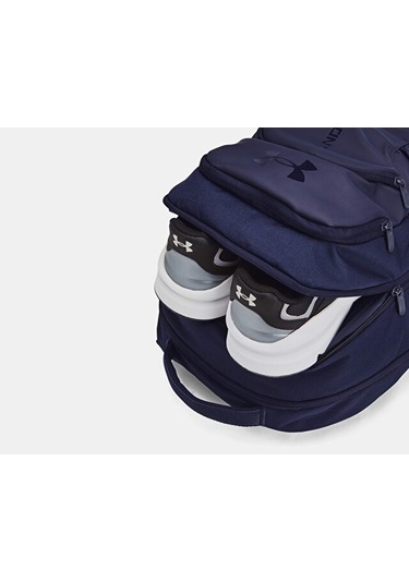 Under Armour Ua Hustle Pro 6.0 Backpack Sırt Çantası-uzunluk: 32 Cm, Genişlik: 16 Cm, Yükseklik: 51 Cm 1384671-410 Mavi Mavi