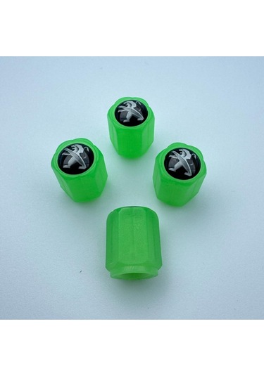 Peugeot 301 İle Uyumlu Logolu Yeşil Fosforlu Gece Parlayan Sibop Kapağı