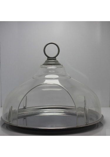 Kutlu Askılı Kapalı Çay Taşıma Tepsisi Kahveci