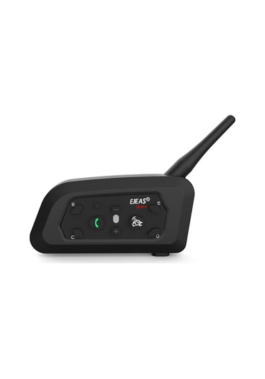 Jokmae V6 Pro+ Motosiklet Kaskı İçin Bluetooth 5.1 Telsiz Kulaklık, Tam Dupleks Konuşma Ve Gürültü Azaltma