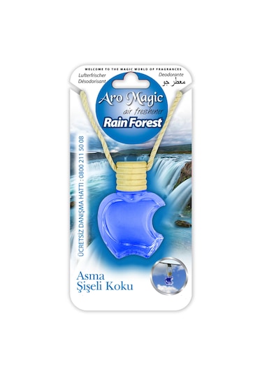 Aro Magic Asma Şişeli Oto Kokusu - Rain Forest 10 ML