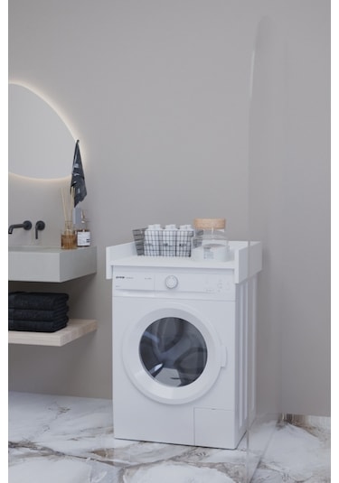 Tina Çamaşır Ve Kurutma Makine Dolabı Beyaz
