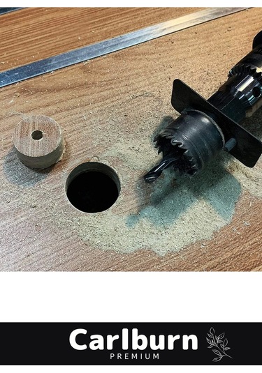 Premium 16 Parça Panç Seti Ağaç Kesme Alyan Anahtarlı Alçıpan Tavan Kesme Matkap Ucu Takımı