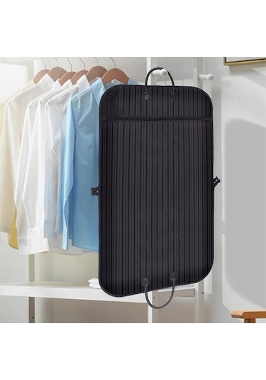 Novahub Kırmızı Oxford Tozluk Elbise Ceket, Toz Geçirmez Saklama Çantası, Dolap Asılı, Seyahat Takımı Kırmızı