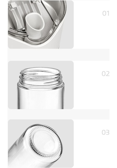 Suntek Sos Izgara Pişirme Yeşili Için Cam Yağ Kazanı Kolay