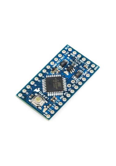 Robotistan Arduino Uyumlu Pro Mini 328 - 5 V / 16 MHz (Header′lı)
