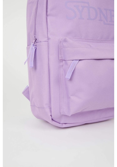 Defacto Kadın Okul Sırt Çantası C5609AXNSPR172 Mor