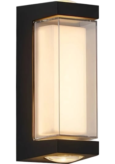 Maxled Dış Mekan Led Aplik 3000k Mx-4350 Siyah