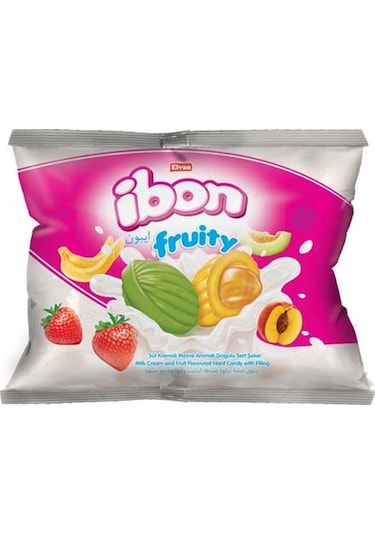 Ibon Sütlü Meyveli Şeker 300 Gr. (1 Paket)