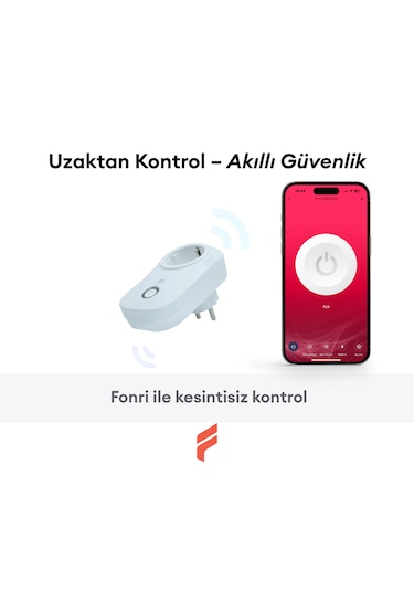 Akıllı Akım Korumalı Priz 3'lü Set 16 Amper , Wifi