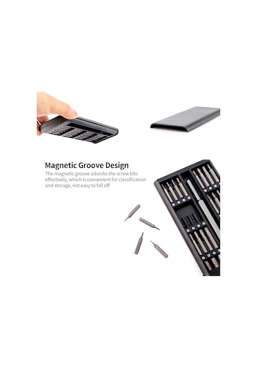 63-in-1 Manuel Mini Hassas Tornavida Seti