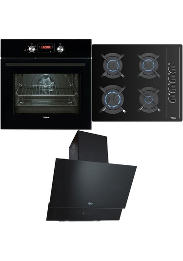 Teka HAK 625 BK - GBC 64002 KBC BK - ATV 60 Ankastre Set