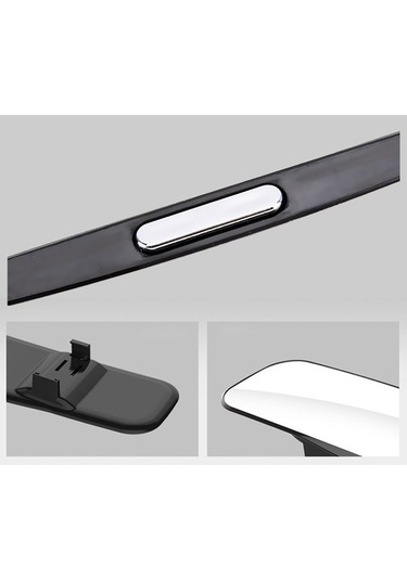 Wondernest 3r-331 Kör Nokta Ayarlanabilir Geniş Açı Kavisli Ayna - 30x8.5x3.5 Cm