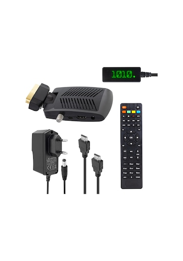 Plato Multi Mini Scart HD Display Gözlü Uydu Alıcısı