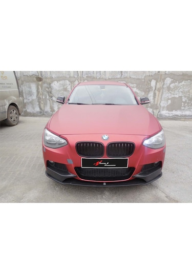 Bmw F20 Flaplı Ön Lip 2011-2014 Arası M Performance Parlak Siyah