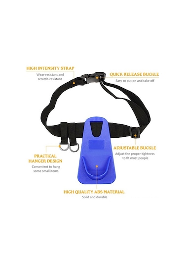 Dancemonkey Uzunluk Ayarlı Balık Olta Kemeri - Abs Malzeme, 140 Cm, 5.5 Cm Çapa Uyumlu