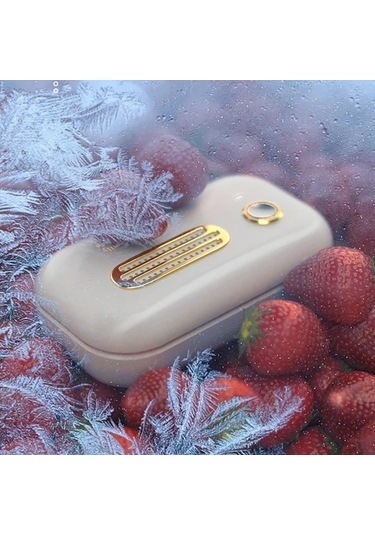 Fochsia Usb Şarjlı 1200mah Ozonlu Hava Temizleyici Beyaz - Buzdolabı Araç Oda Koku Giderici