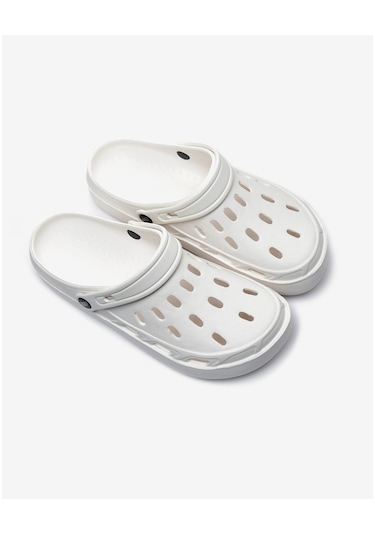 Skechers Swifters  -  Steady Erkek Beyaz Terlik 243041 Wht Beyaz