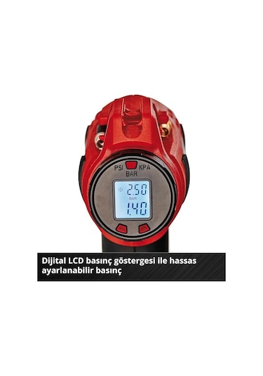 Einhell CE-AP 18+CE-CC 18+2,0 Ah Kit Hava Üfleme & Lastik Şişirme Seti - 2070111