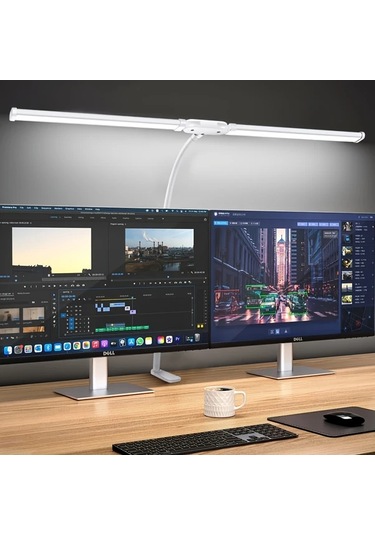 Honeybeeshop Esbseah Modern Led Masa Lambası Esnek Boyun Usb Göz Koruyucu 3 Renk Aydınlatma Siyah