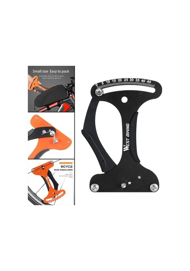 Bisiklet Tıpa Gerginlik Ölçer Tekerlekımı Alüminyum Alaşım Taşınabilir Yurt Dışından A