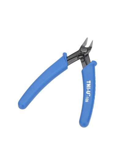 Geeksen Tu-109 5 İnç Endüstriyel Elektrik Kesici - Hafif, Anti Kayma Kolu, Dar Mekanlarda 45 Açı İle Kullanım, Yüksek Karbon Çelik