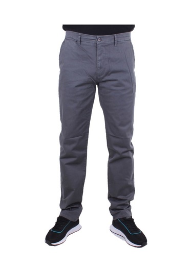Twister Togo 728 Antrasit Yüksek Bel Rahat Paça Erkek Kanvas Pantolon Antrasit