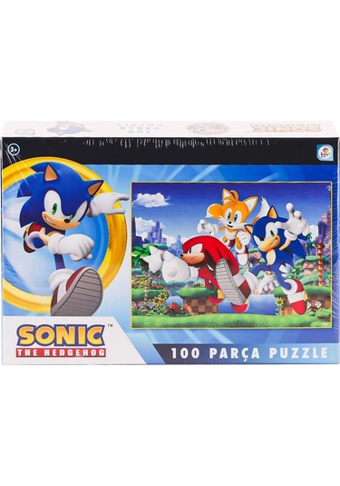 So0052 Sonic 100 Parça Puzzle -laçokids