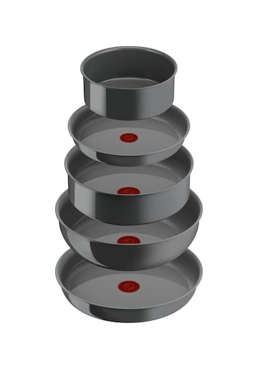 Tefal Ingenio Ceramic Renew 11 Parça İç İçe Geçebilen İndüksiyonlu Tencere Tava Seti