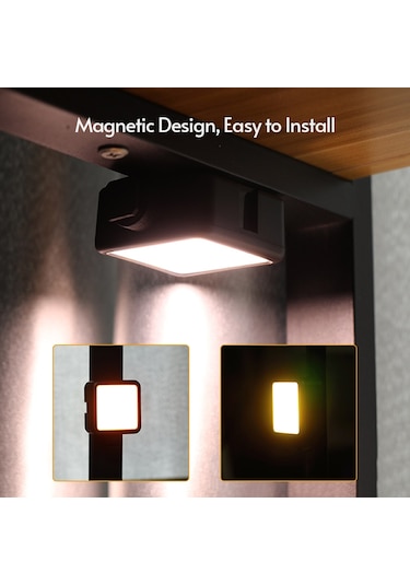 Andoer N69 Rgb Taşınabilir Fotoğrafçılık Led Video Işığı Siyah Siyah