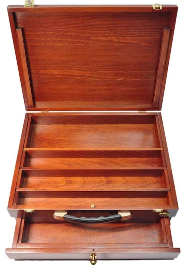 Ressam Çantası - Maun 12x42x32 cm